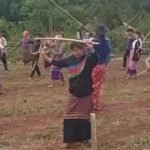 ပင်လောင်းတွင် အရွယ်ရောက်ပြီး အမျိုးသမီးများကို PNOပြည်သူ့စစ်က စစ်သင်တန်းပေး